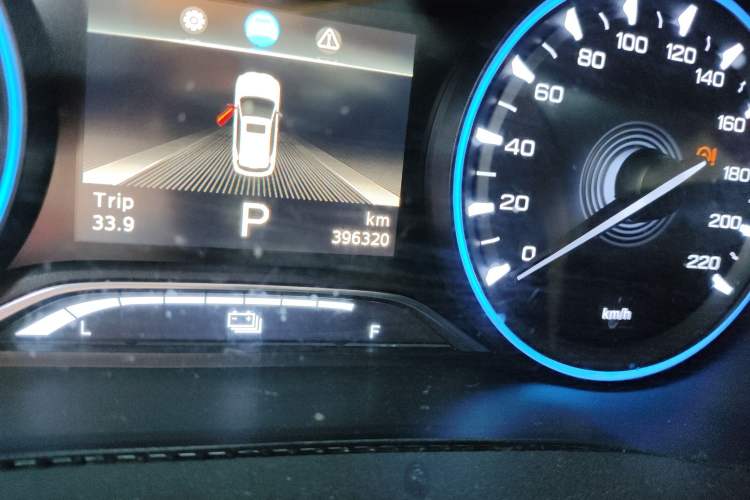 Used GAC Trumpchi GE3 2018 530 Enjoy Edition Odometer Close Up