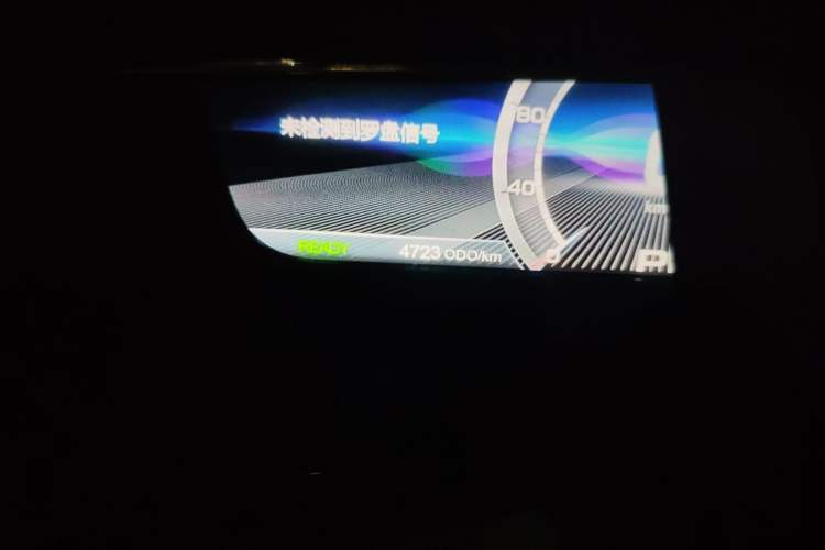 Used GAC Trumpchi GE3 2018 530 Internet Enjoyment Version Odometer Close Up