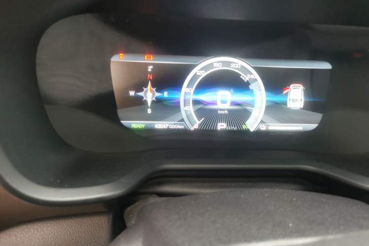 Used GAC Trumpchi GE3 2018 530 Internet Enjoyment Version Odometer Close Up