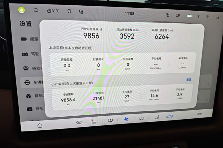 Used GAC Trumpchi S9 2025 Model Qiankun Ultra 6-Seater Instrument Cluster