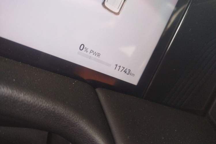 Used GAC Trumpchi Xiangwang M8 2025 Kunkun Series Ultra First-Class Cabin Odometer Close Up