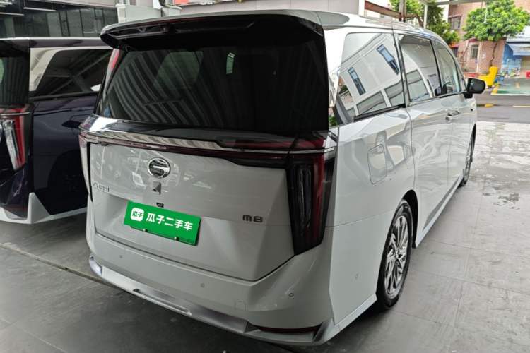 Used GAC Trumpchi Xiangwang M8 2025 Kunkun Series Ultra First-Class Cabin Rear Right 45 Deg