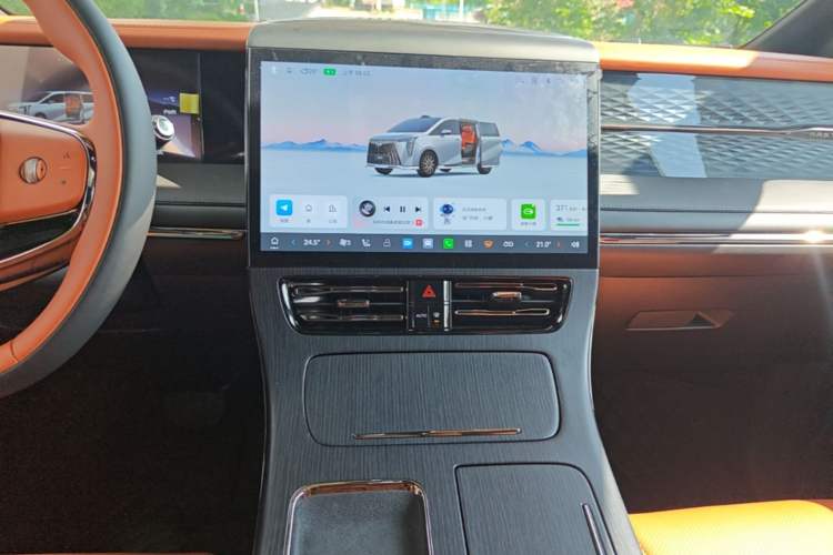 Used GAC Trumpchi Xiangwang M8 2026 Model Zongshi LiDAR Edition Audio And AC Panel