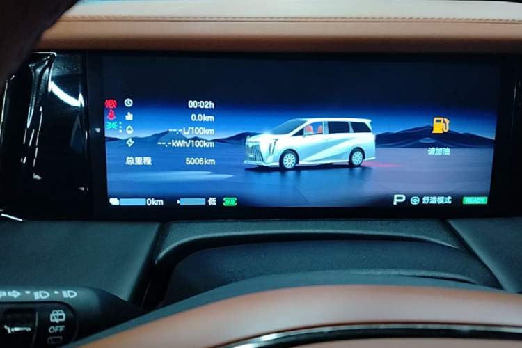 Used GAC Trumpchi Xiangwang M8 2026 Model Zongshi LiDAR Edition Instrument Cluster