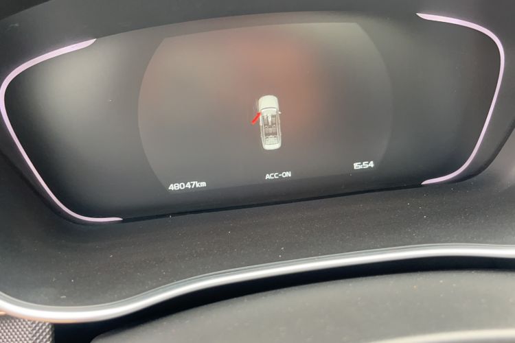 Used Geely Auto Binray 2018 14T CVT Binyi Edition Odometer Close Up