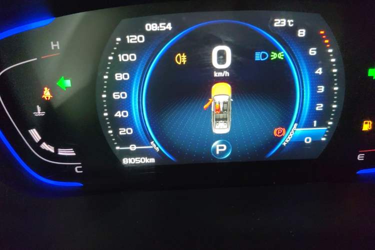 Used Geely Auto Binray 2018 14T CVT Binyi Edition Instrument Cluster
