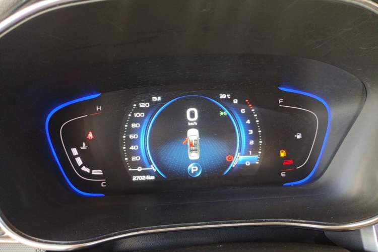 Used Geely Auto Binray 2018 14T CVT Binyi Edition Instrument Cluster