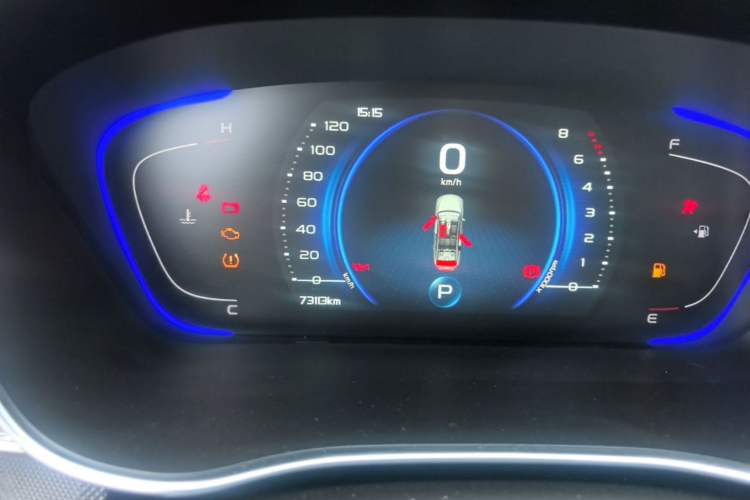 Used Geely Auto Binray 2018 14T CVT Colorful Edition Instrument Cluster