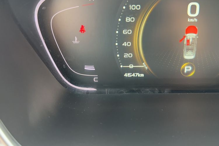 Used Geely Auto Binray 2018 14T CVT Binyi Edition Odometer Close Up