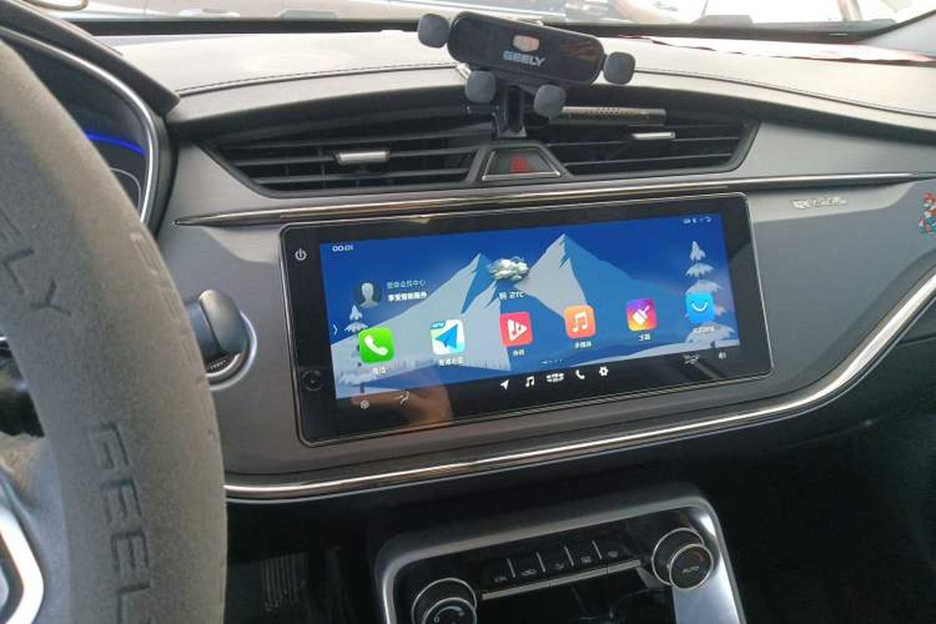 Used Geely Auto Binray 2018 14T CVT Binyi Edition Audio And AC Panel
