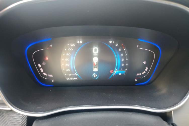 Used Geely Auto Binray 2018 14T CVT Binyi Edition Instrument Cluster