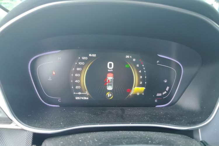 Used Geely Auto Binray 2018 14T CVT Binyi Edition Instrument Cluster