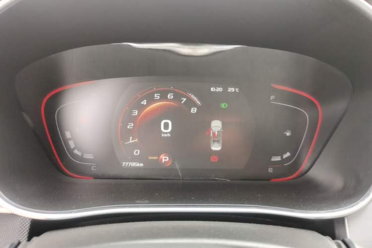 Used Geely Auto Binray 2018 14T CVT Binyi Edition Instrument Cluster