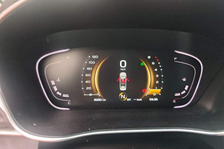 Used Geely Auto Binray 2018 14T CVT Colorful Edition Instrument Cluster