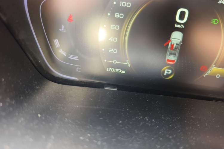 Used Geely Auto Binray 2018 14T CVT Binyi Edition Odometer Close Up
