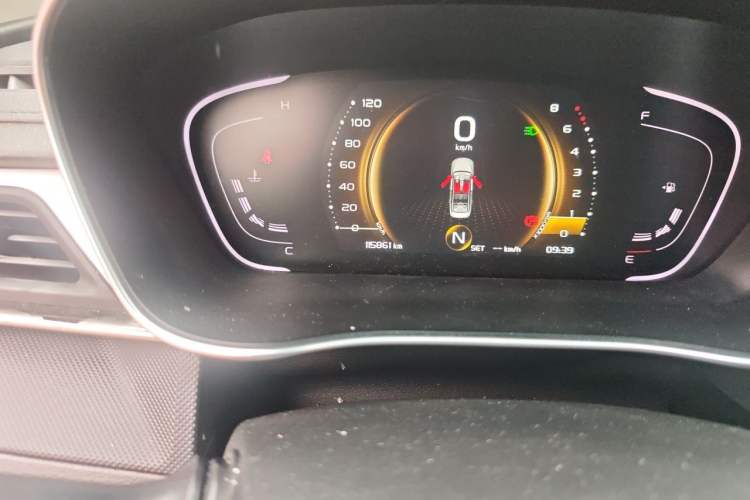 Used Geely Auto Binray 2018 14T CVT Colorful Edition Odometer Close Up