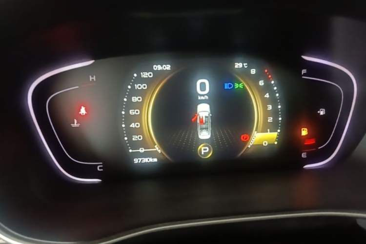Used Geely Auto Binray 2018 14T CVT Binyi Edition Instrument Cluster
