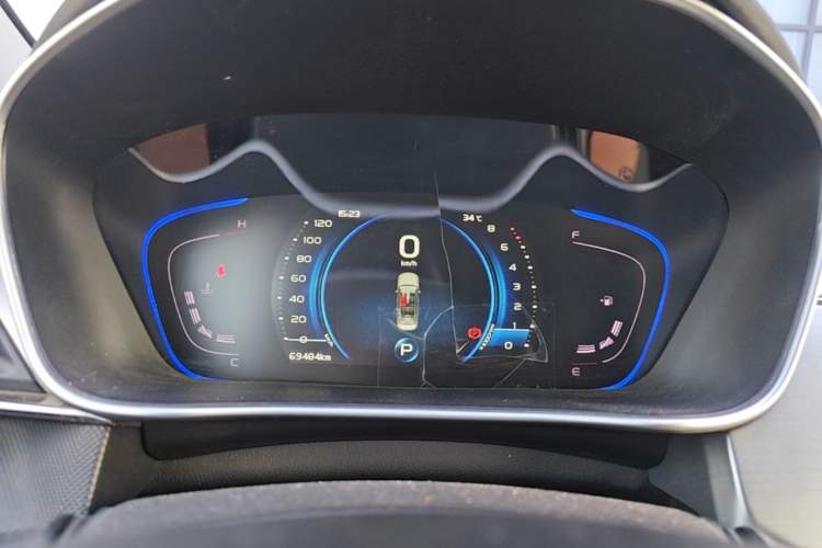 Used Geely Auto Binray 2018 14T CVT Binyi Edition Instrument Cluster