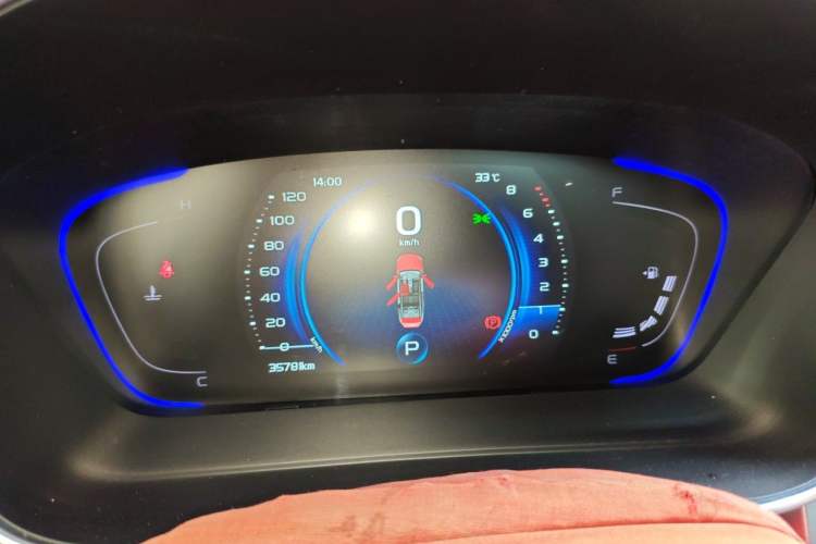 Used Geely Auto Binray 2018 14T CVT Binyi Edition Instrument Cluster