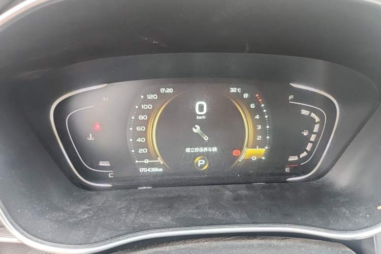 Used Geely Auto Binray 2018 14T CVT Binyi Edition Instrument Cluster