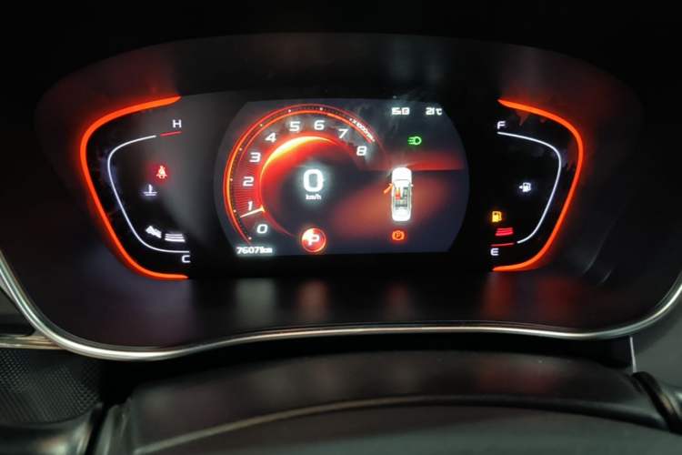 Used Geely Auto Binray 2018 14T CVT Binyi Edition Instrument Cluster