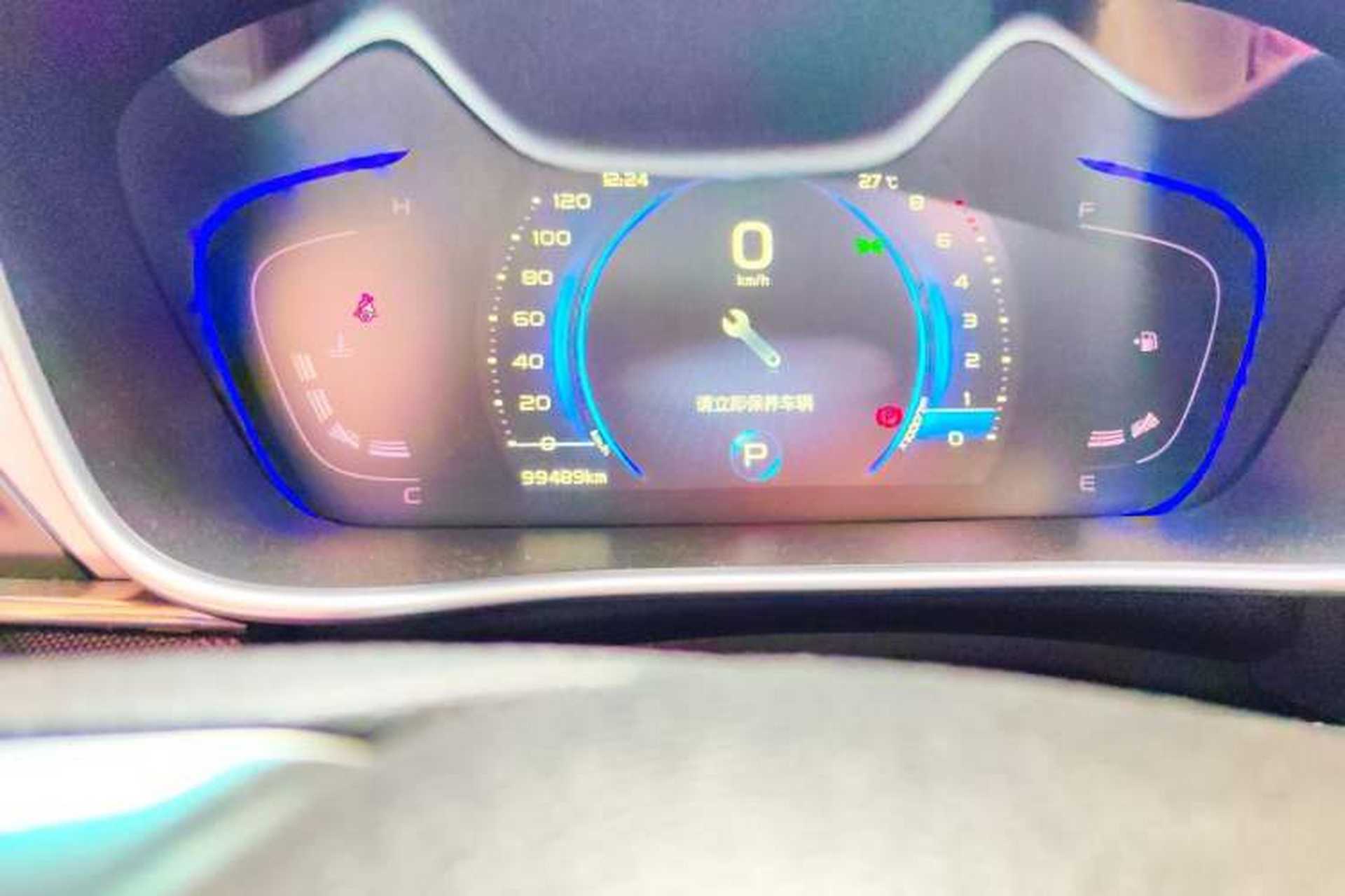Used Geely Auto Binray 2018 14T CVT Binyi Edition Instrument Cluster
