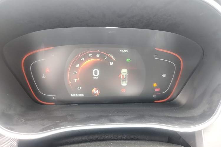 Used Geely Auto Binray 2018 14T Manual Colorful Edition Instrument Cluster