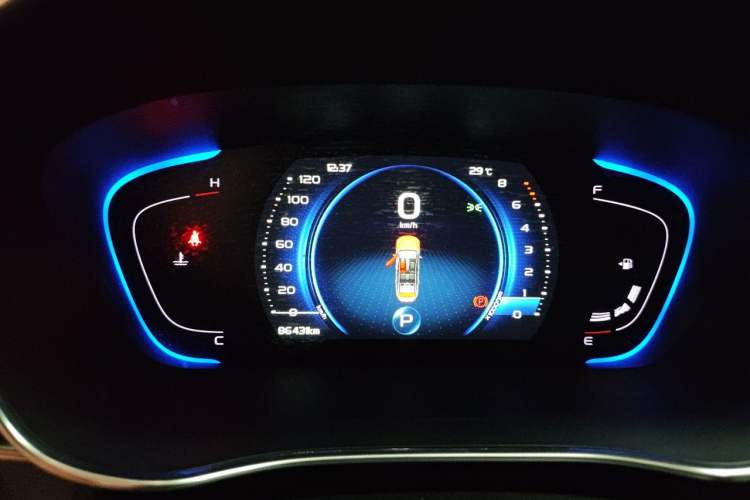 Used Geely Auto Binray 2018 14T CVT Binyi Edition Instrument Cluster