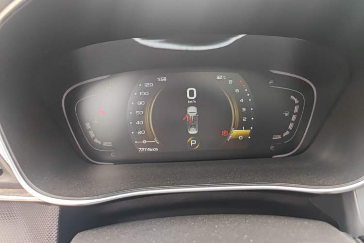 Used Geely Auto Binray 2018 14T CVT Binyi Edition Instrument Cluster
