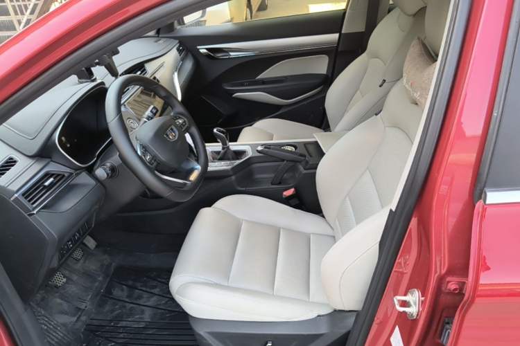 Used Geely Auto Binray 2018 14T Manual Binzhi Edition Left Front Seat