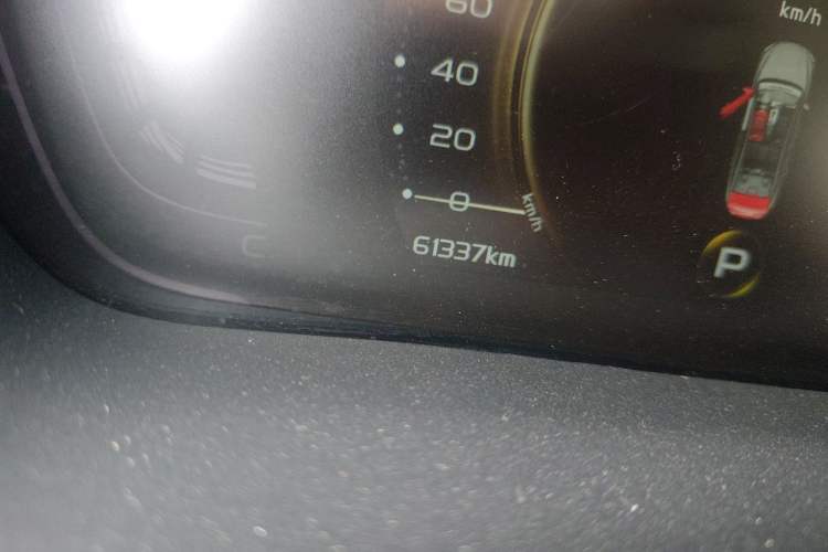 Used Geely Auto Binray 2018 14T CVT Binyi Edition Odometer Close Up