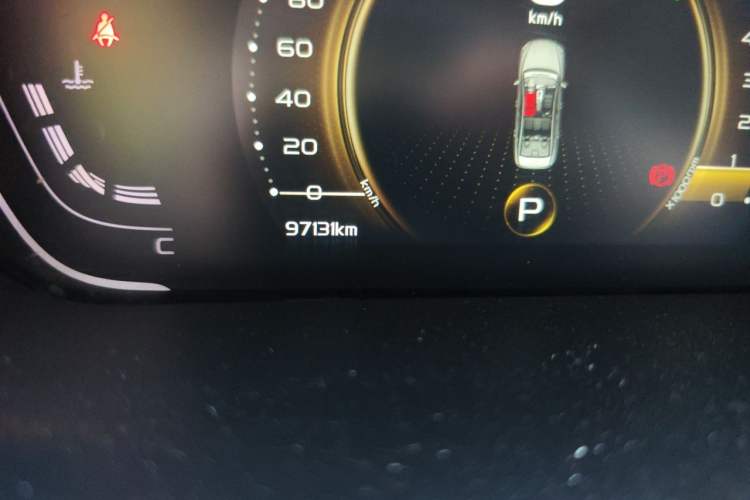 Used Geely Auto Binray 2018 14T CVT Binyi Edition Odometer Close Up