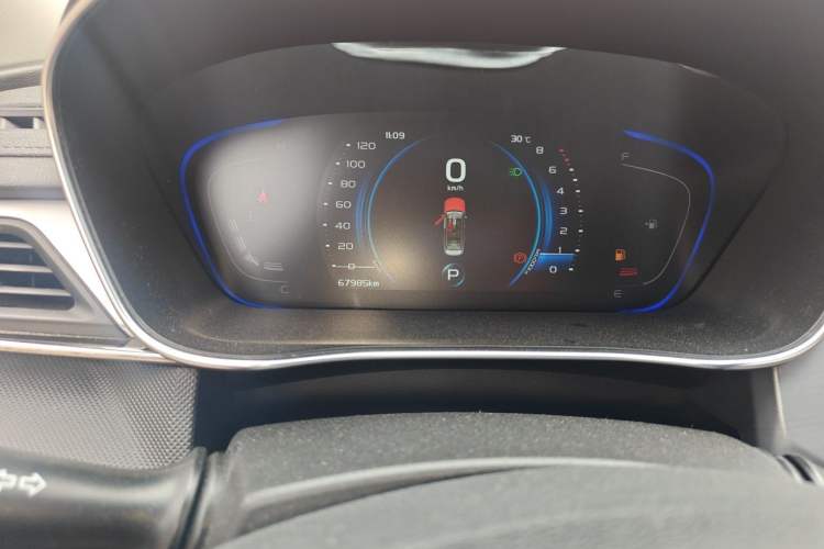 Used Geely Auto Binray 2018 14T CVT Binyi Edition Odometer Close Up
