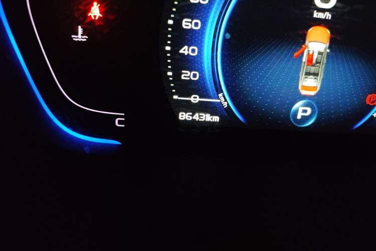 Used Geely Auto Binray 2018 14T CVT Binyi Edition Odometer Close Up