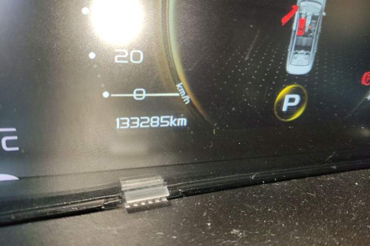 Used Geely Auto Binray 2018 200T DCT Brilliant Edition Odometer Close Up