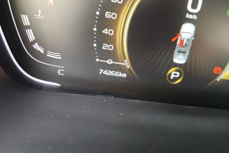 Used Geely Auto Binray 2018 14T CVT Binyi Edition Odometer Close Up