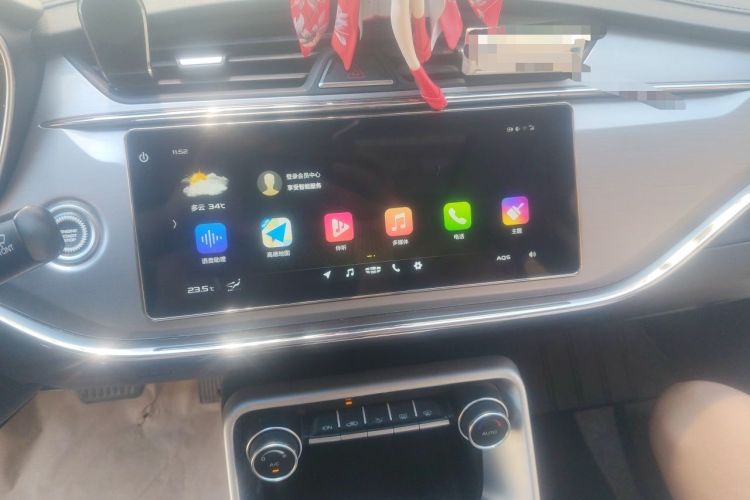 Used Geely Auto Binray 2018 14T CVT Binyi Edition Audio And AC Panel