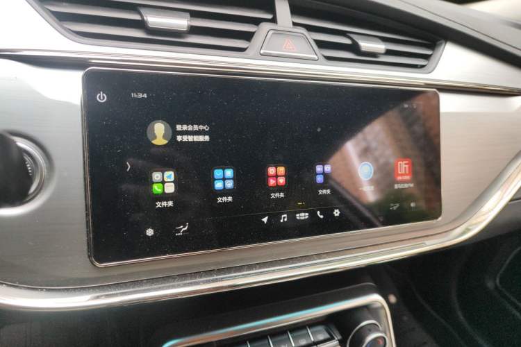 Used Geely Auto Binray 2018 14T CVT Binyi Edition Audio And AC Panel