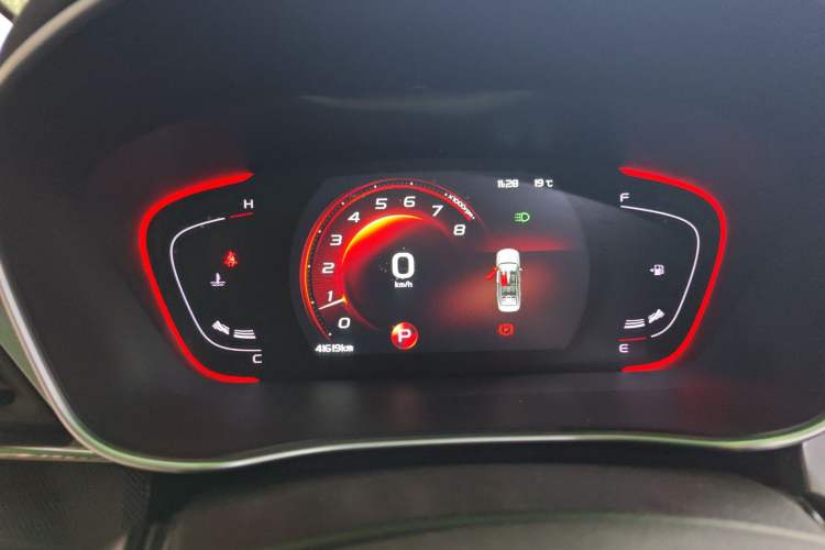 Used Geely Auto Binray 2018 14T CVT Binyi Edition Instrument Cluster