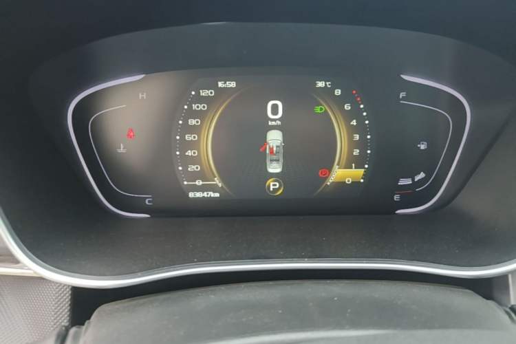 Used Geely Auto Binray 2018 14T CVT Binyi Edition Instrument Cluster