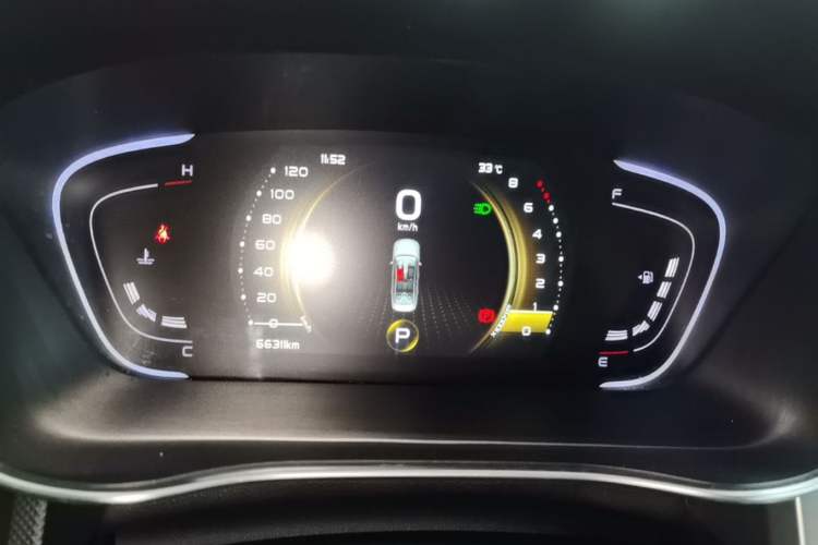 Used Geely Auto Binray 2018 14T CVT Binyi Edition Instrument Cluster