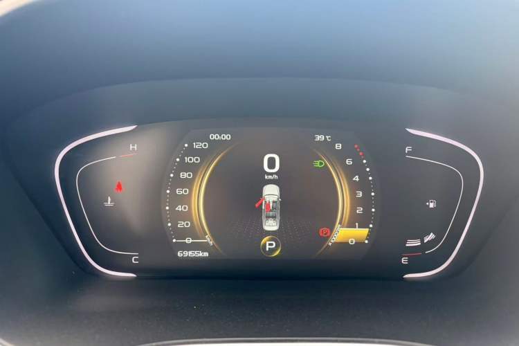 Used Geely Auto Binray 2018 14T CVT Binyi Edition Instrument Cluster