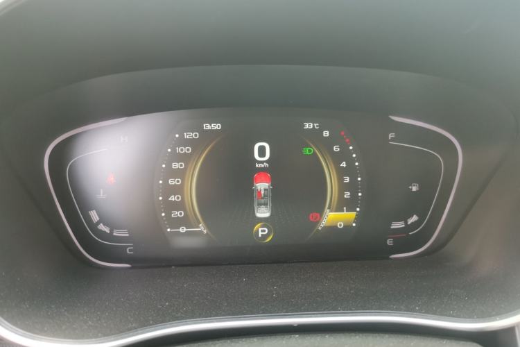 Used Geely Auto Binray 2018 14T CVT Binyi Edition Instrument Cluster