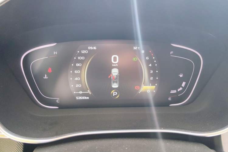 Used Geely Auto Binray 2018 14T CVT Binyi Edition Instrument Cluster