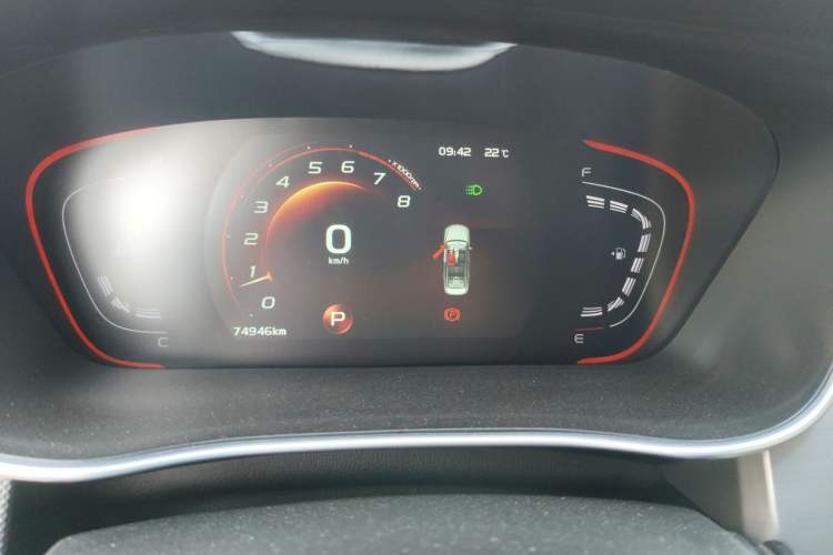 Used Geely Auto Binray 2018 14T CVT Binyi Edition Instrument Cluster
