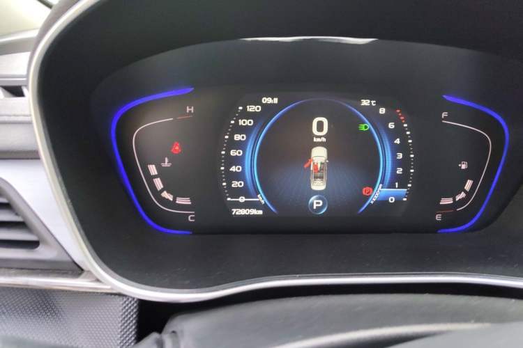 Used Geely Auto Binray 2018 14T CVT Binyi Edition Instrument Cluster