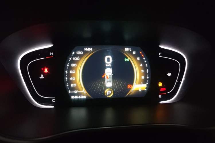 Used Geely Auto Binray 2018 14T CVT Binyi Edition Instrument Cluster