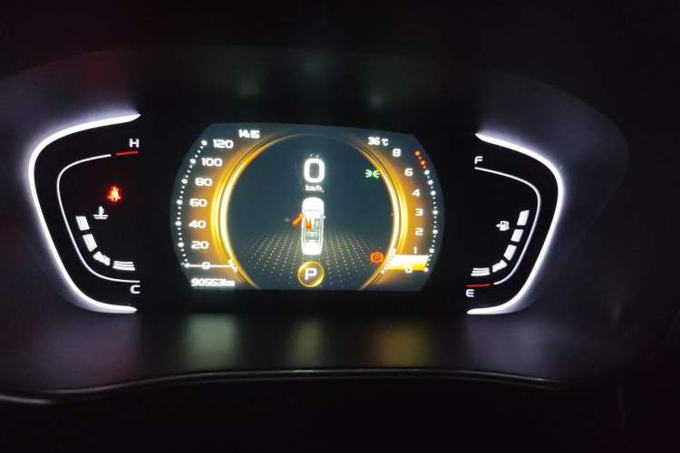 Used Geely Auto Binray 2018 14T CVT Binyi Edition Instrument Cluster