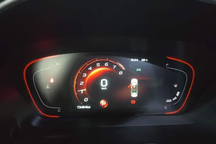 Used Geely Auto Binray 2018 14T CVT Binyi Edition Instrument Cluster