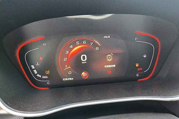 Used Geely Auto Binray 2018 14T CVT Colorful Edition Instrument Cluster